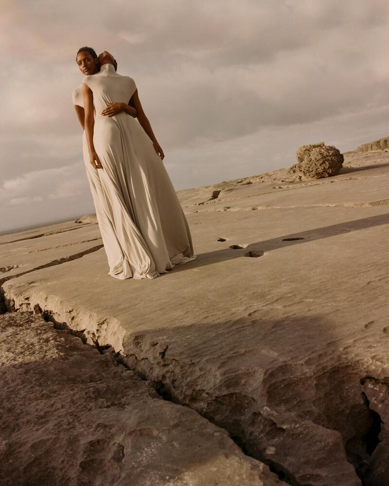 Stewart credits the crafmanship in this collection to his Irish heritage