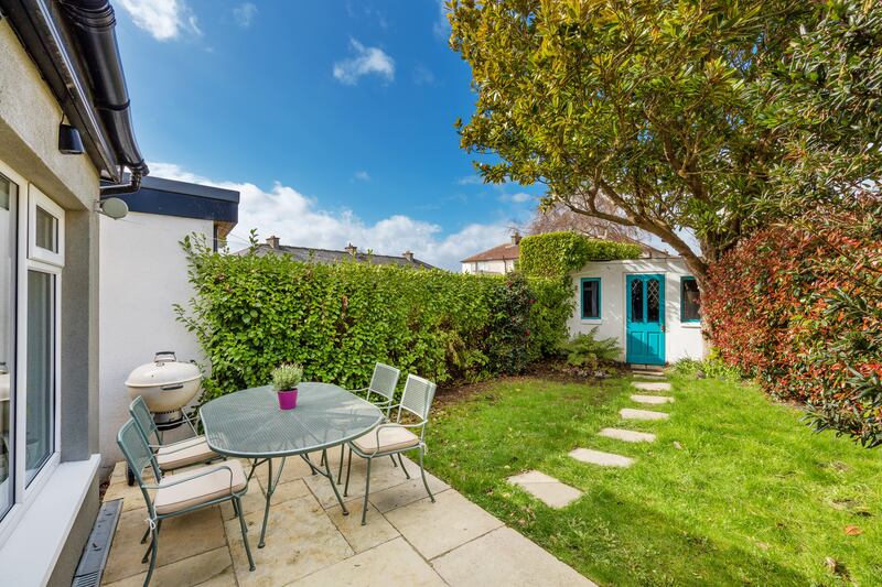 Back garden. Photograph: Wojtek Bartkowski