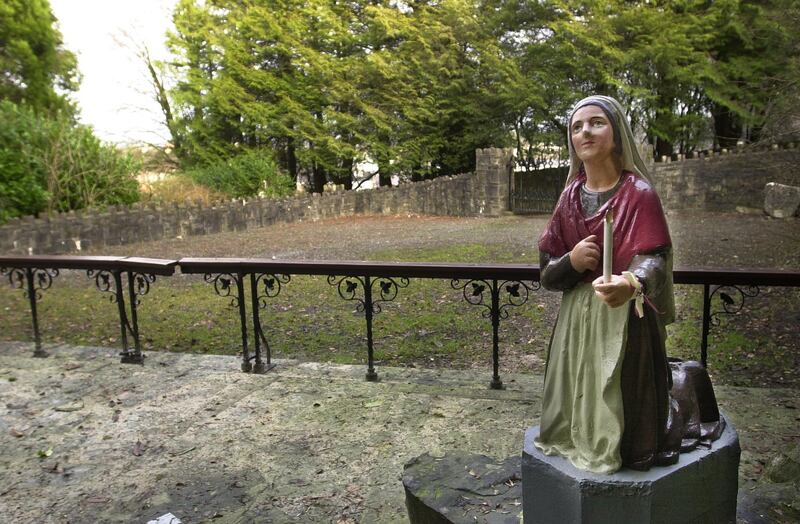 The grotto where 15-year-old Ann Lovett gave birth to her baby boy. Photograph: Brenda Fitzsimons