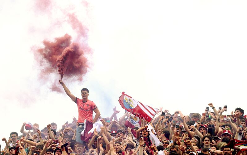 GAA Senior All-Ireland Football Championship Final, Croke Park, Dublin 28/7/2024
Armagh vs Galway
The teams before the game
Mandatory Credit ©INPHO/James Crombie