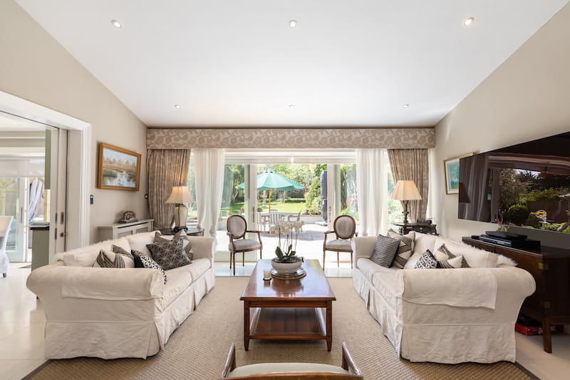 Family room looking out to garden