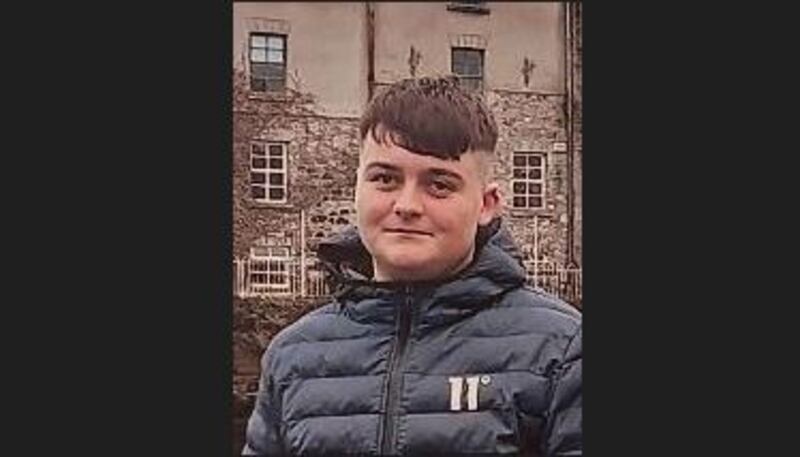 Lukas Joyce (14), one of two teens killed in the crash. Photograph: rip.ie