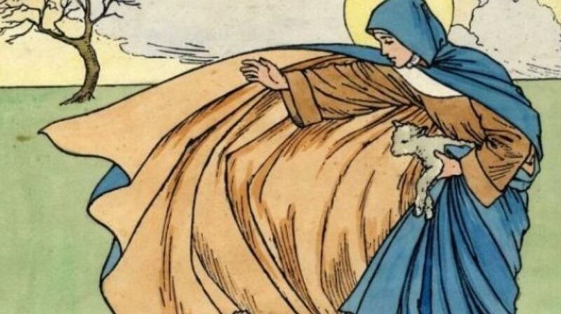 St Brigid: ‘Was referred to as a bishop not out of courtesy or metaphorically. She was really ordained.’ Image: Cuala Press