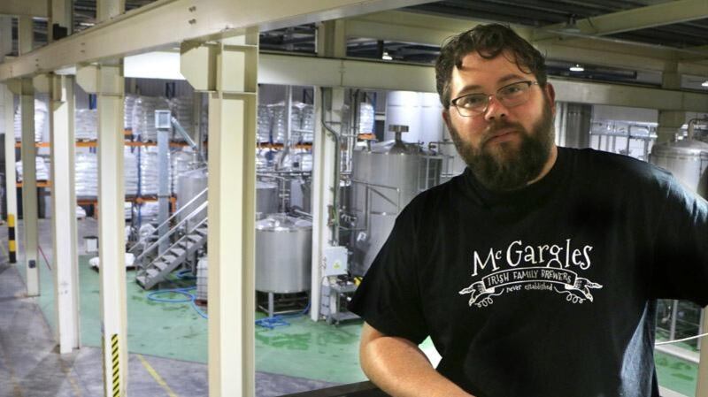 Simon Broderick of Dublin’s Rye River Brewing Company: its McGargles Little Bangin’ Session IPA won in the World Beer Awards’ best styles category.
