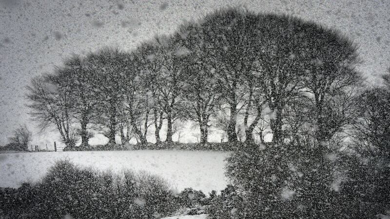 Wicklow snowfall in January. Met Éireann has issued a “status orange” warning, the second most serious warning it can give under a new alert system.  Photograph: Cyril Byrne /The Irish Times