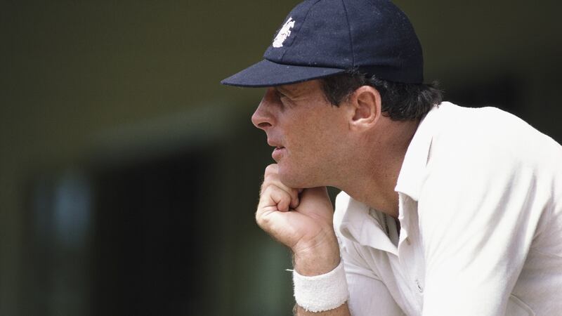 Geoffrey Boycott on England duty in the West Indies in 1981, aged 40. Photograph: Adrian Murrell/Getty
