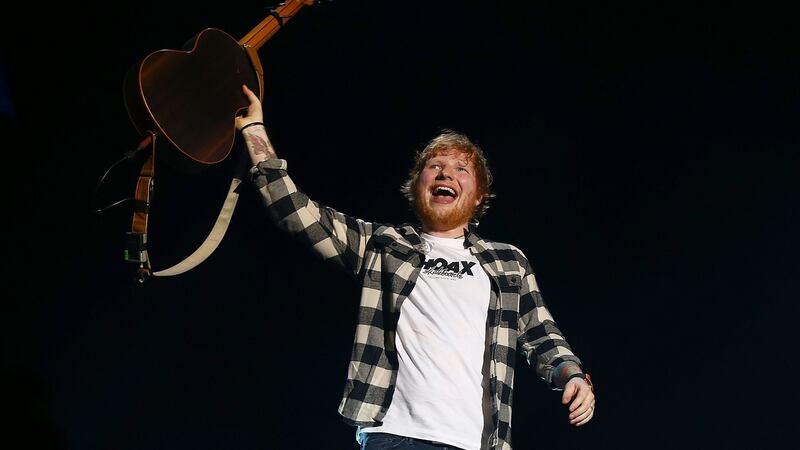Ed Sheeran: there’s a tang of affecting authenticity about the parade of neuroses on display. Photograph:  Paul Kane/Getty Images