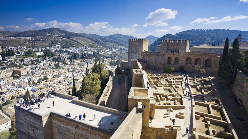 The Alhambra in Granada.