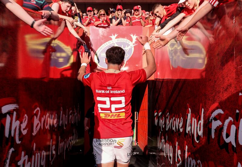 Former Munster fly-half Joey Carbery has joined Bordeaux-Bègles. Photograh: Dan Sheridan/Inpho