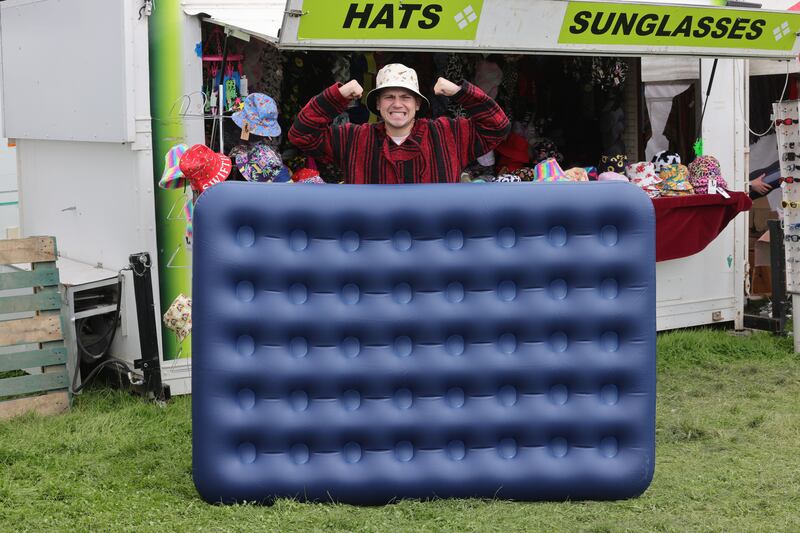 Electric Picnic 2024: Morgan Kenny, from Lucan, in Co Dublin. Photograph: Alan Betson

