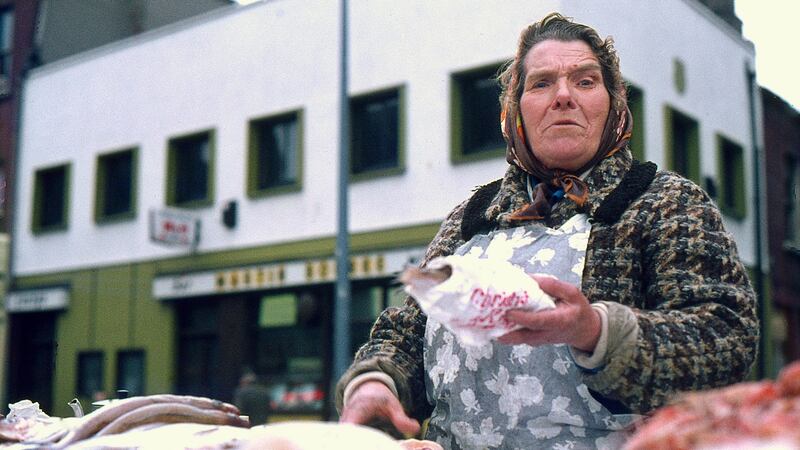 Kitty Hansard nee Campion, Moore St. Dublin 1972