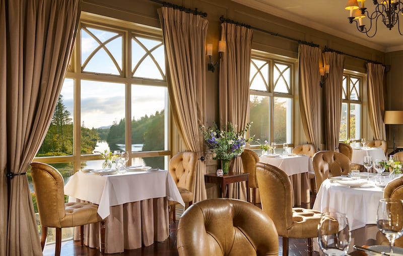 The Owenmore Restaurant at Ballynahinch Castle in Connemara