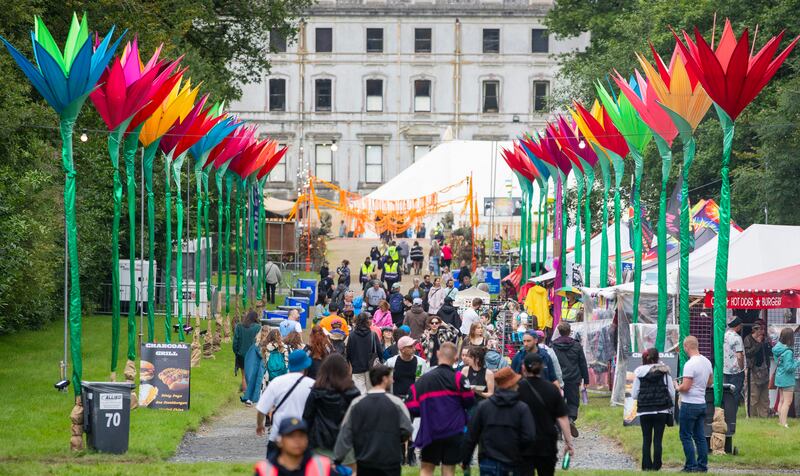 All Together Now: Fans enjoying the festival at Curraghmore Estate, Co Waterford in 2024. 
Photograph: Gareth Chaney 

