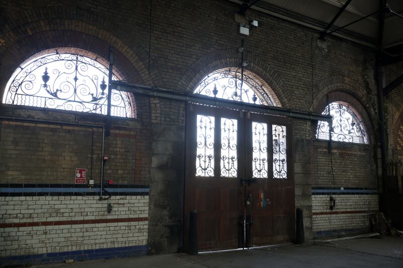 The features of the market building are largely intact. Photograph: Chris Maddaloni