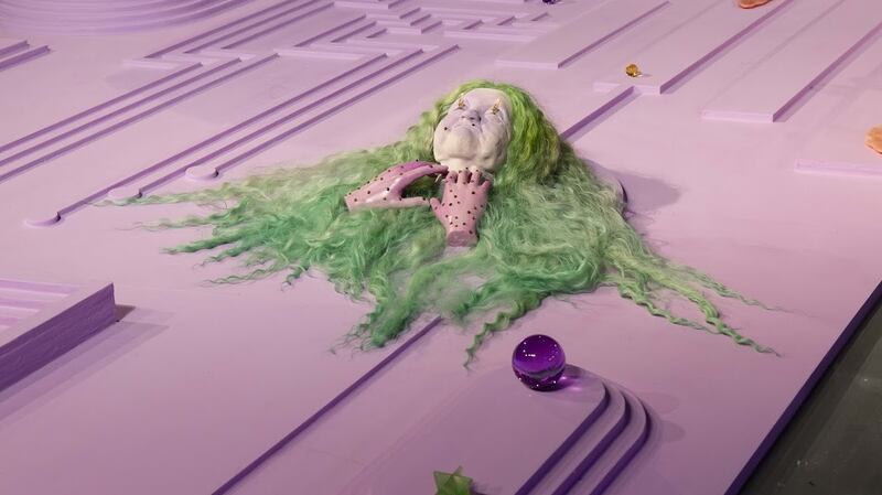 Detail of Tragodía. Photograph: Kasia Kaminska)