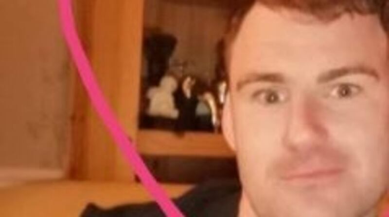 An edited photograph from social media of Derek Reddin, Watson Drive, Killiney who died in the fatal stabbling. Photograph: Verses of Life Facebook page