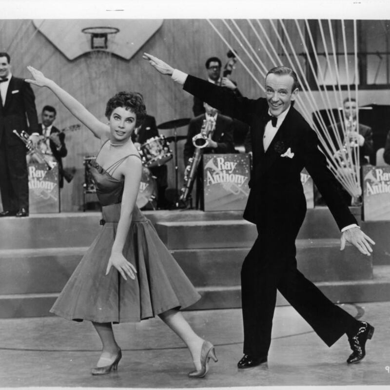 Fred Astaire and Caron in 1955’s Daddy Long Legs. Photograph: 20th Century Fox/Getty