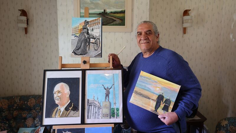 Nasouh Hossari. Photograph: Nick Bradshaw