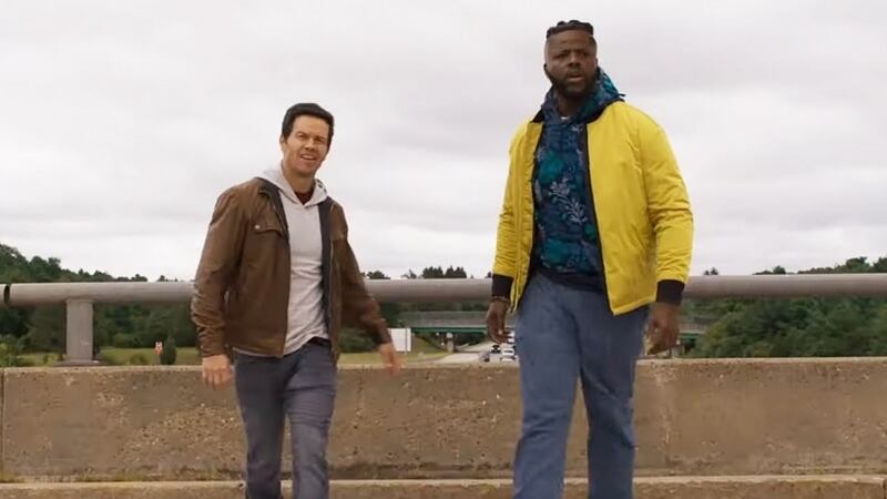 Mark Wahlberg and Winston Duke in Spenser Confidential