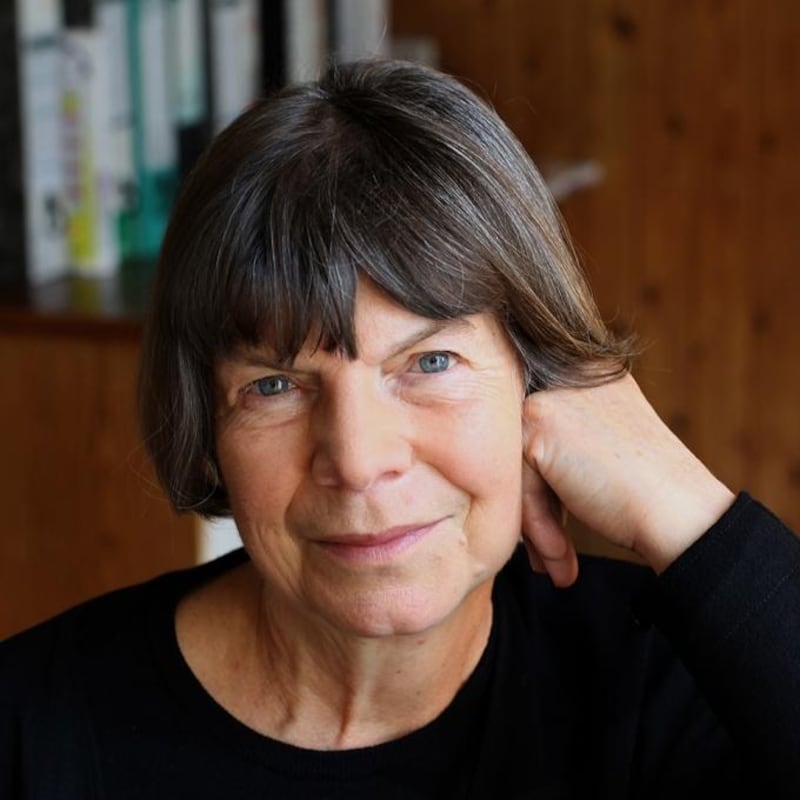 Margaret Drabble: “I still have a great interest in pottering around the country, visiting the little galleries in small towns. You see what’s happening.” Photograph: Ruth Corney