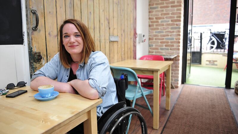 Journalist Louise Bruton has chipped away at the glass ceiling of disability with her cleverly named Legless in Dublin blog. File photograph: Aidan Crawley
