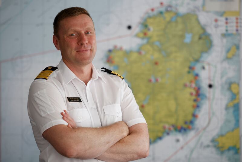 Kevin Whitney, head of operations with the Irish Coast Guard. He says efficient communications with stricken vessels or those with injured crew are vital. Photograph: Nick Bradshaw