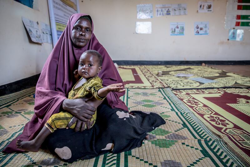Orkey Abdullahi (37), came to Baidoa after it became impossible to live in territory controlled by Al Shabaab. Photograph: Sally Hayden