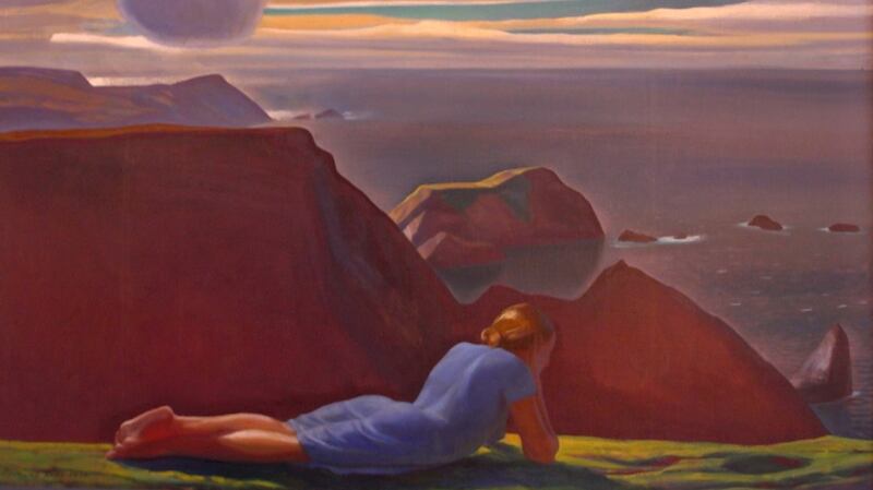 ’Annie McGinley’ by Rockwell Kent. Courtesy of the Plattsburgh State Art Museum