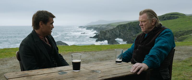 Colin Farrell and Brendan Gleeson in the Banshees of Inisherin. Photograph: Searchlight Pictures