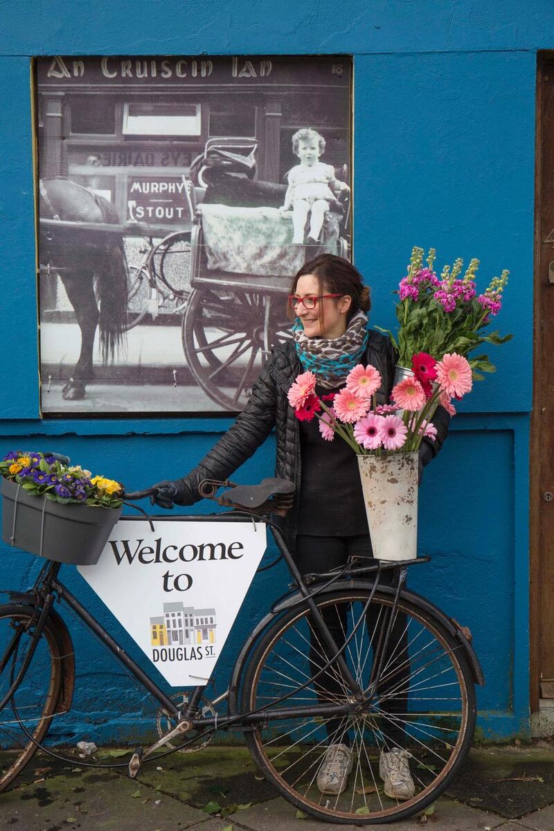 Justine Looney of Cork Flower Studio. Photograph: Clare Keogh