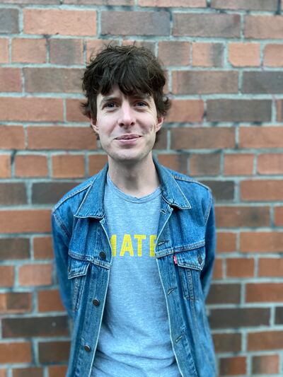 Stephen Connolly, of The Lifeboat literary organisation in Belfast, and new curator of Listowel Writers' Week 2023. Photograph: Maeve Foley 