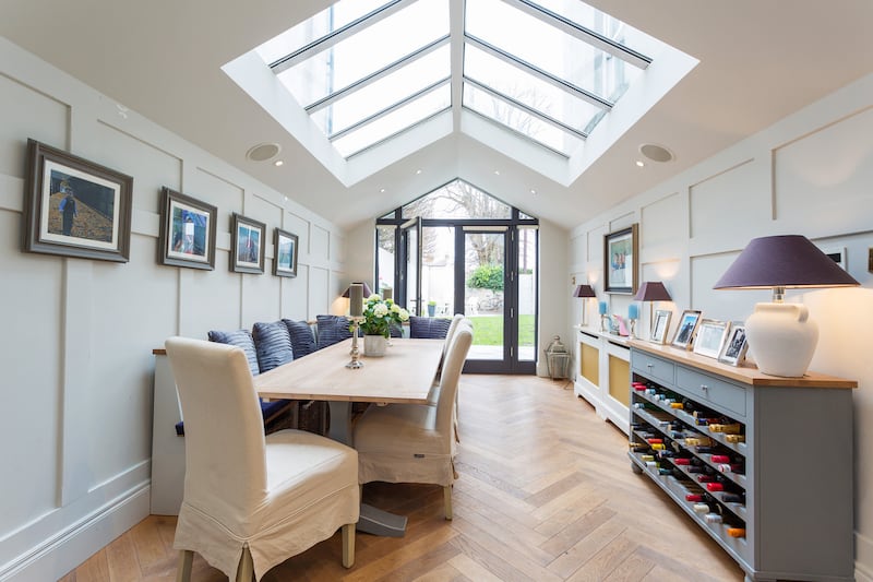 52 Palmerston Road, Dublin 6: the dining area