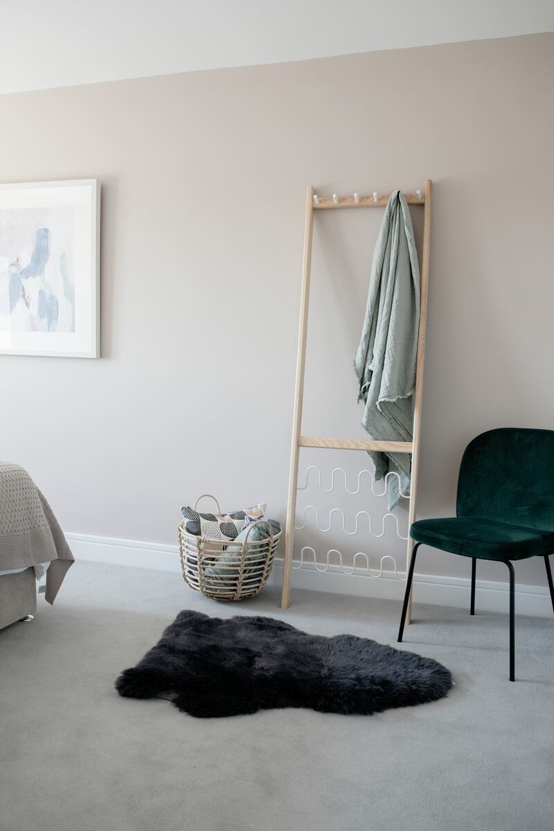 Add personal touches that reflect your style and motivate you to work out. This bedroom is by Optimise Design. Photograph: Ruth Maria Murphy