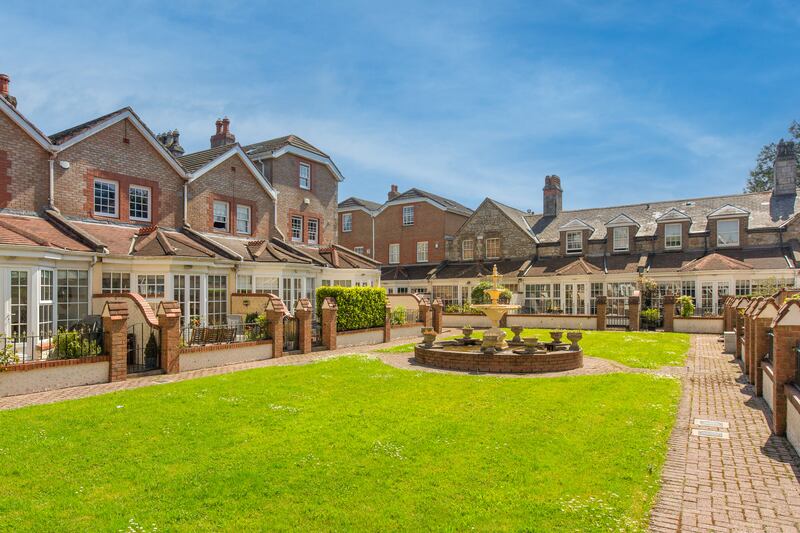 Communal green around the corner from Number 12