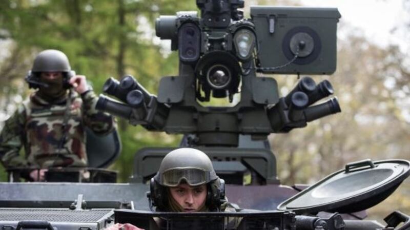 Defence Forces on a UN interim force in Lebanon. Photograph: Defence Forces Press Office