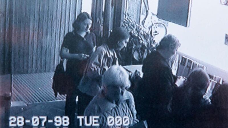 Missing: the last known image, from CCTV in Newbridge, of Deirdre Jacob