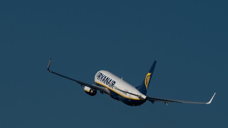 Taking off: Ryanair has bought a fleet of 175 new Boeing 737-800s with a list price of €15 billion which will replace its current fleet in 2017. Photograph: Philippe Huguen/AFP/Getty Images