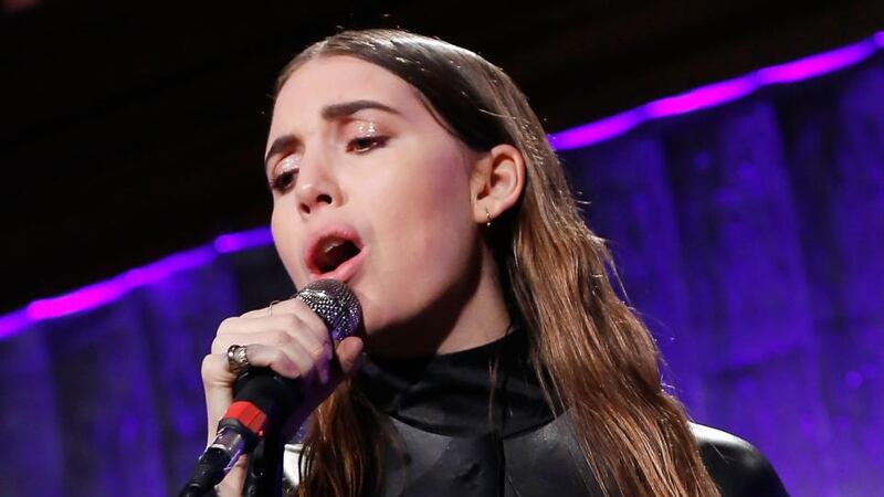 Lykke Li performing in New York. Photograph: Jemal Countess/Getty Images