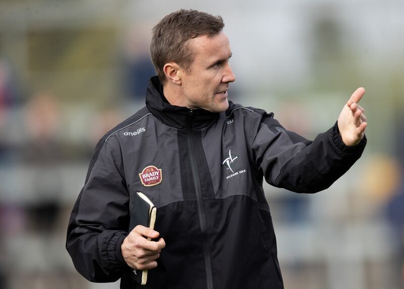 Kildare manager Brian Flanagan: he is in his first season as Kildare manager. Photograph: Leah Scholes/Inpho