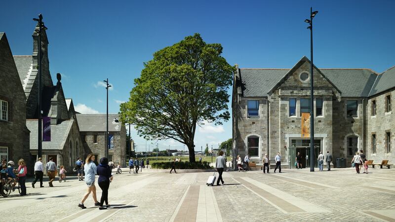 DIT’s new campus taking shape in Grangegorman. Photograph: Marie-Louise Halpenny