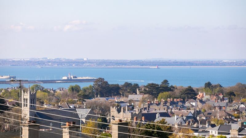 The view from Selskar, 23 Knocknacree Park, Dalkey, Co Dublin.