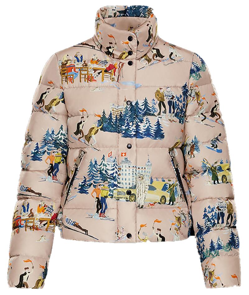 Moncler “Clairette” padded jacket (€1,200 from Brown Thomas)