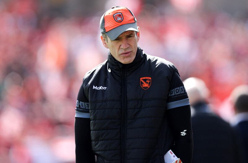 Armagh manager Kieran McGeeney: 'Penalties are a funny thing. It is not like a skillset; it is a pressure thing being able to deal with that.' Photograph: Tom Maher/Inpho