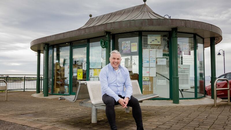 Bundoran’s tourism officer Shane Smyth: “I don’t think anyone expected the town to be so busy.” Photograph: James Connolly