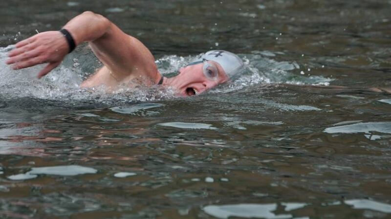 One of Charlotte Reid’s favourite races is the Liffey Swim – she’s done five. “You do end up tasting the water, and swallowing it, it’s just part of it.”