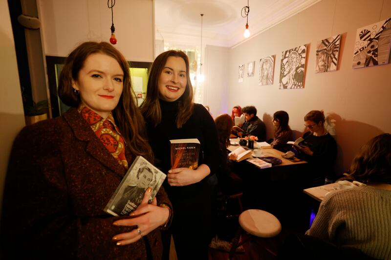 Zoë Coleman (left) and Maeve O'Brien: 'It's a welcoming space for anyone who wants to come along.' Photograph: Alan Betson
