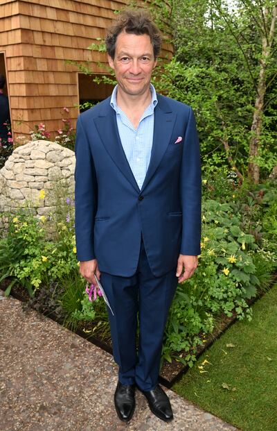Dominic West: 'When I’m in the mood I do a spot of underwater gardening.' Photograph: Jeff Spicer/Getty Images