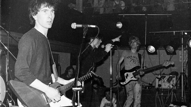 U2 – UCC Downtown Kampus Cork 1979 © Pat Galvin