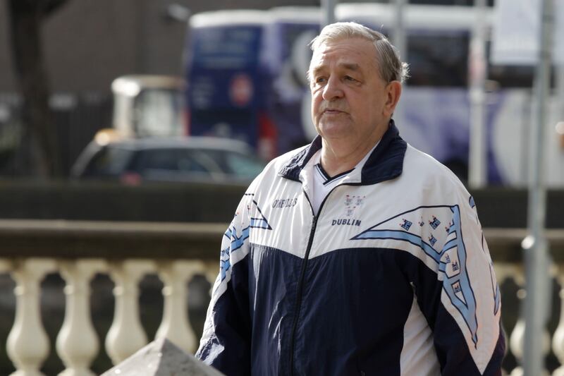 Tony Felloni walking in Dublin's city centre in 2011. Photograph: Collins Photos 