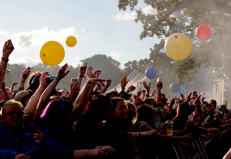  The Killers will close the festival on Sunday evening. Photograph: Alan Betson
